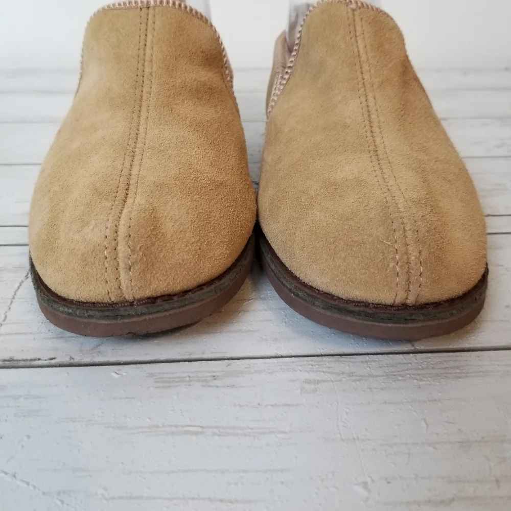 Faux Suede Faux Fur Slip-On Scuff Slipper Loafers